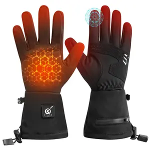 Wholesale Winter Motorcycle Fashionable USB Heating Snowboarding Gloves Waterproof Windproof Touch-Screen Features Skiing