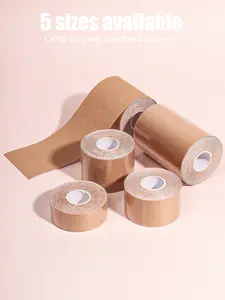 A roll of invisible breast lifting tape, strong adhesive nipple cover, non-woven fabric, suitable for weddings, formal events, daily life-firmly fixed, seamless wearing, compatible with A- E cup sizes-female breast lifting and nipple cover, Wedding a Bra