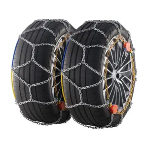 【fathersdaygift】VEVOR Auto Tightening Snow Chains Diamond Mesh Anti-slip Traction Wheel Chains, Truck Tire Chain