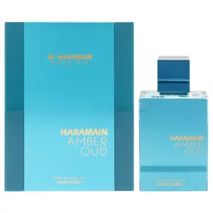 Amber Oud - Aqua Dubai by Al Haramain for Unisex - 2.53 oz Extrait De Parfum Spray