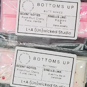 Butt Naked (our version) Wax Melt Snap Bars