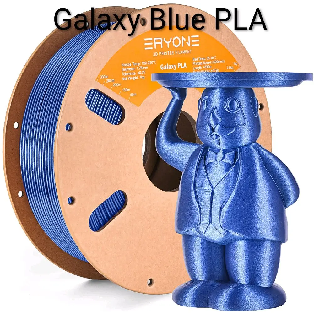 PLA Galaxy Sparkly Glitter Filament - 1.75mm±0.03mm (1kg) - multiple colors