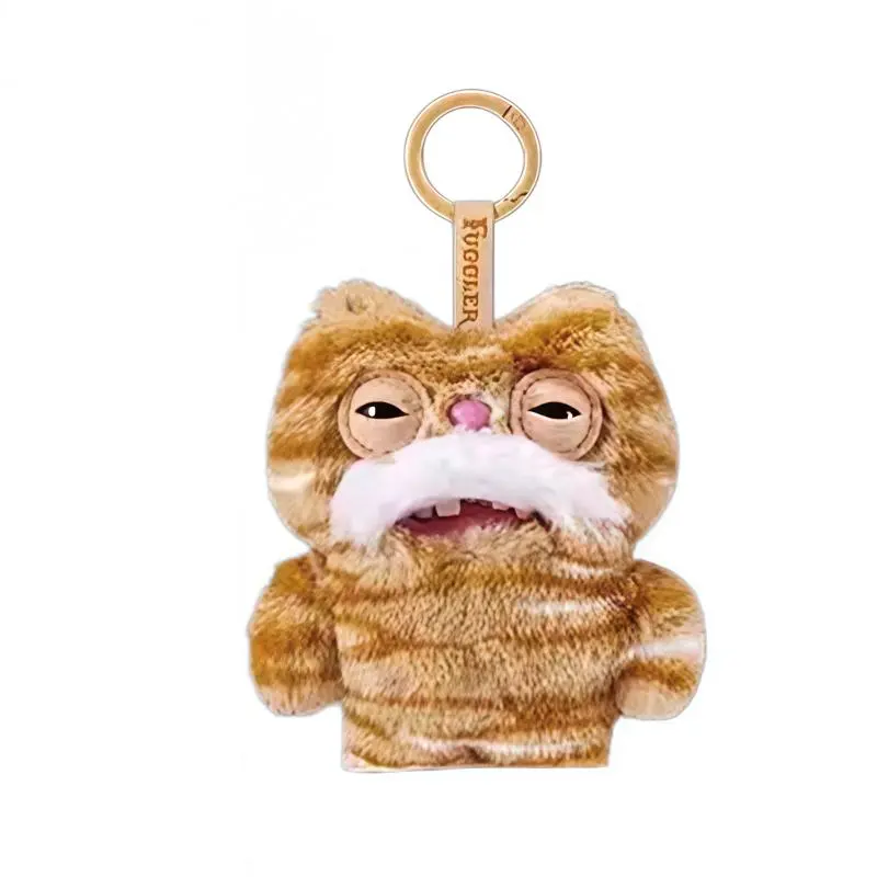 Fuggler Cute Teeth Monster Dark Alley Night Cat Mystery Box Plush Pendant Keychain, 1box Funny Trendy Collectible Figurine
