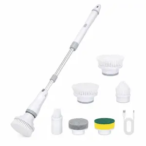 Electric Spin Scrubber, Household Electric Upright Mop Appliance for Home Cleaning