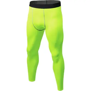 Men's Compression Pants Cool Dry Athletic Leggings Workout Running Tights Active Spandex Sports Base Layer Yoga Pants