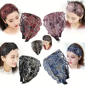 5PCS Wide Hard Headband for Women - Hair Band with Teeth, Fashionable Hair Hoop Set