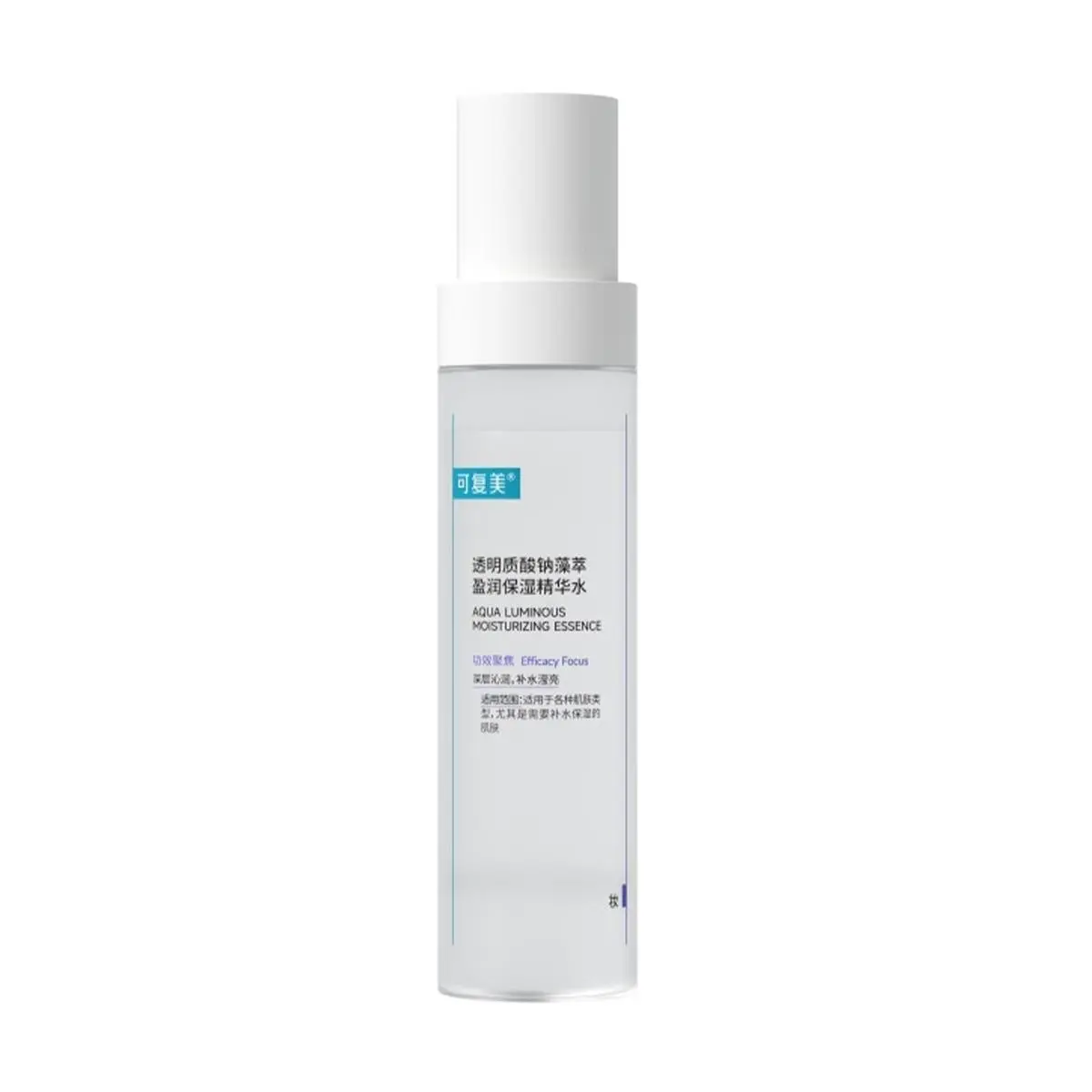 KOMFYMED Hyaluronic Acid Essence Water - 120ml, Deep Hydration, , Moisturizing Toner with Seaweed Extract