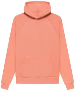 Hoodie 'Coral' - High-Quality Graphic Long Sleeve Sweatshirt for Men's Casual Outdoor Wear, Oversized Fit, Comfortable & Durable - Menswear