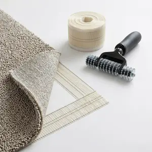 Carpet Patch Repair Kit - Seamless Carpet Repair Kit with Tape and Roller, Pro Carpet Repair for Home & Office, Bleached Carpet Fix Iron Free-Cold Press Kit