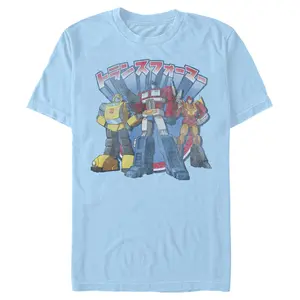 Men's Transformers Autobots Katakana Trio T-Shirt