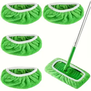 7pcs High-Quality Reusable Mop Replacement Pads, microfiber mop refills, Washable Durable Dual-Use High Absorbency, Dry Wet Cleaning
