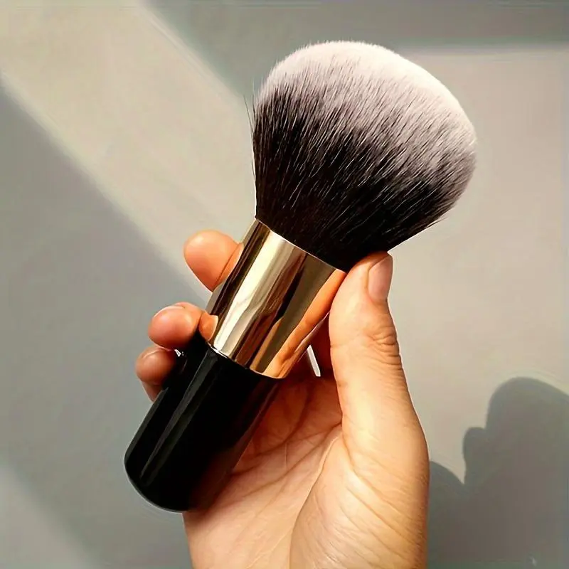 Round Head Loose Powder Brush, Professional Makeup Brush, Cosmetics Brush for Applying Loose Powder, Setting Powder Brush, Makeup Tool for Women & Girls, Precision Powder Brush