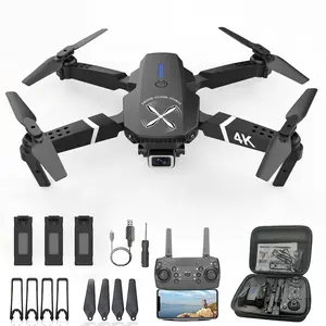 Falcon 4K Drone Pro Extreme 2025 Upgraded Version - 4K Camera Drones for Adults & Beginners - Foldable FPV Quadcopter - Carry Case & 3 Batteries