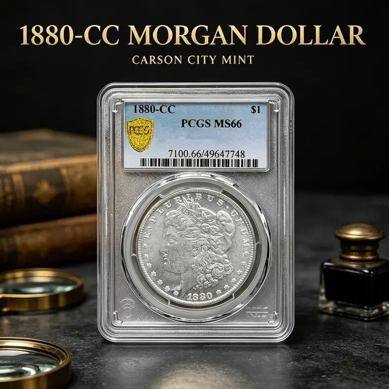 1880-CC to 1890-CC Carson City Morgan Dollar PCGS I Rare Key Date Silver Coin Original PCGS Graded Holder