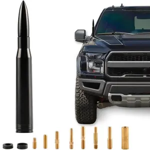 Universal Car Antenna Replacement Compatible with Ford, Dodge, Chevrolet, GMC, Jeep, Toyota Truck Replacement Antenna - Made of Rugged Billet and Aluminum, Car Accessories