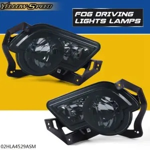 Auxiliary Fog Lights for Chevy Avalanche 2002-2006 With Body Cladding - Automotive Car Accessories, Including Mounting Brackets, Auxiliary Lights