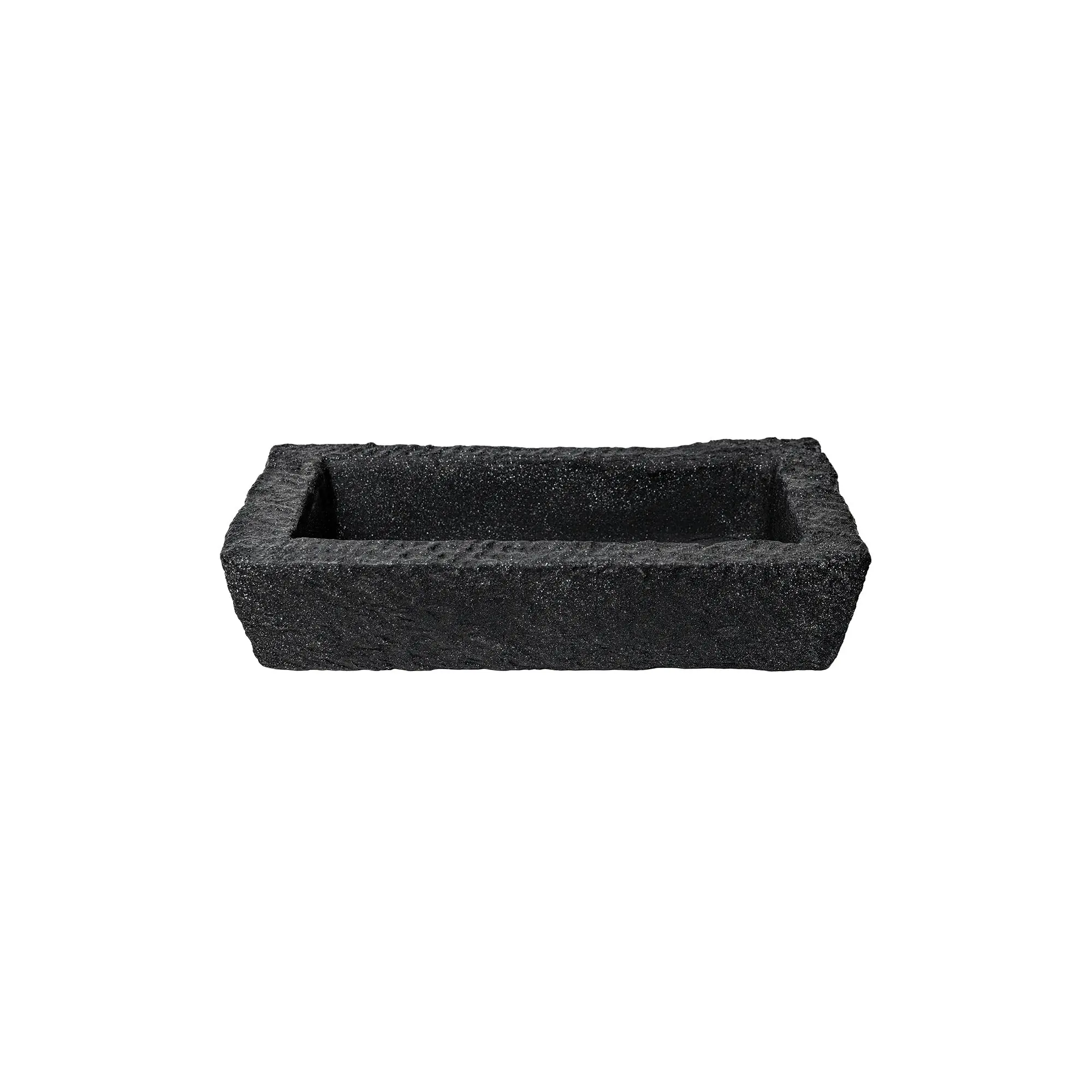 Medium Charcoal Trough Planter