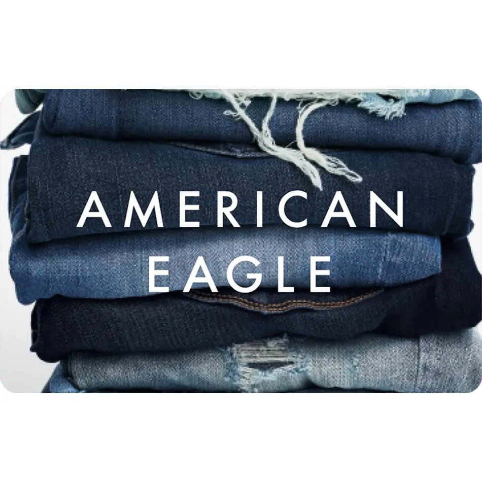 American Eagle eGift Card | Jeans, Tops, Denim & Everyday Casual Apparel