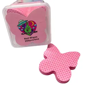 BUTTERFLY MANICURE NAIL LINT-FREE WIPES