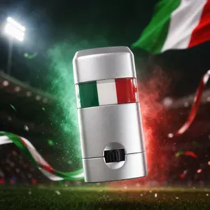 3-Color Flag-Themed Face Paint Stick, DIY Body Makeup Supplies with Green White Red Shades for Party, Football National Events Cosmetic  baseball face paint
