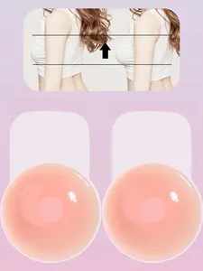 Reusable ultra-thin Nipple Covers, raise the breasts, prevent sagging, invisible and seamless breast pads, prevent bumps, prevent showing, suitable for dresses, formal wear, swimsuits, wedding gowns