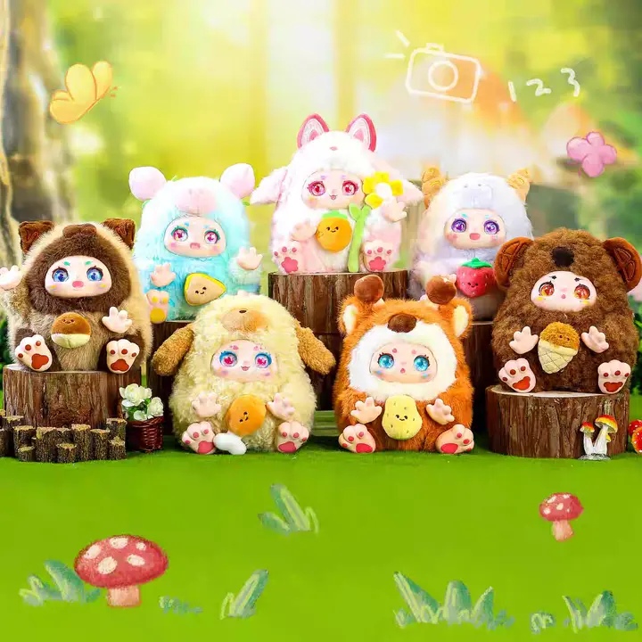 O'chichi Return From The Wild Feast Series Plush Blind Box-Random Style