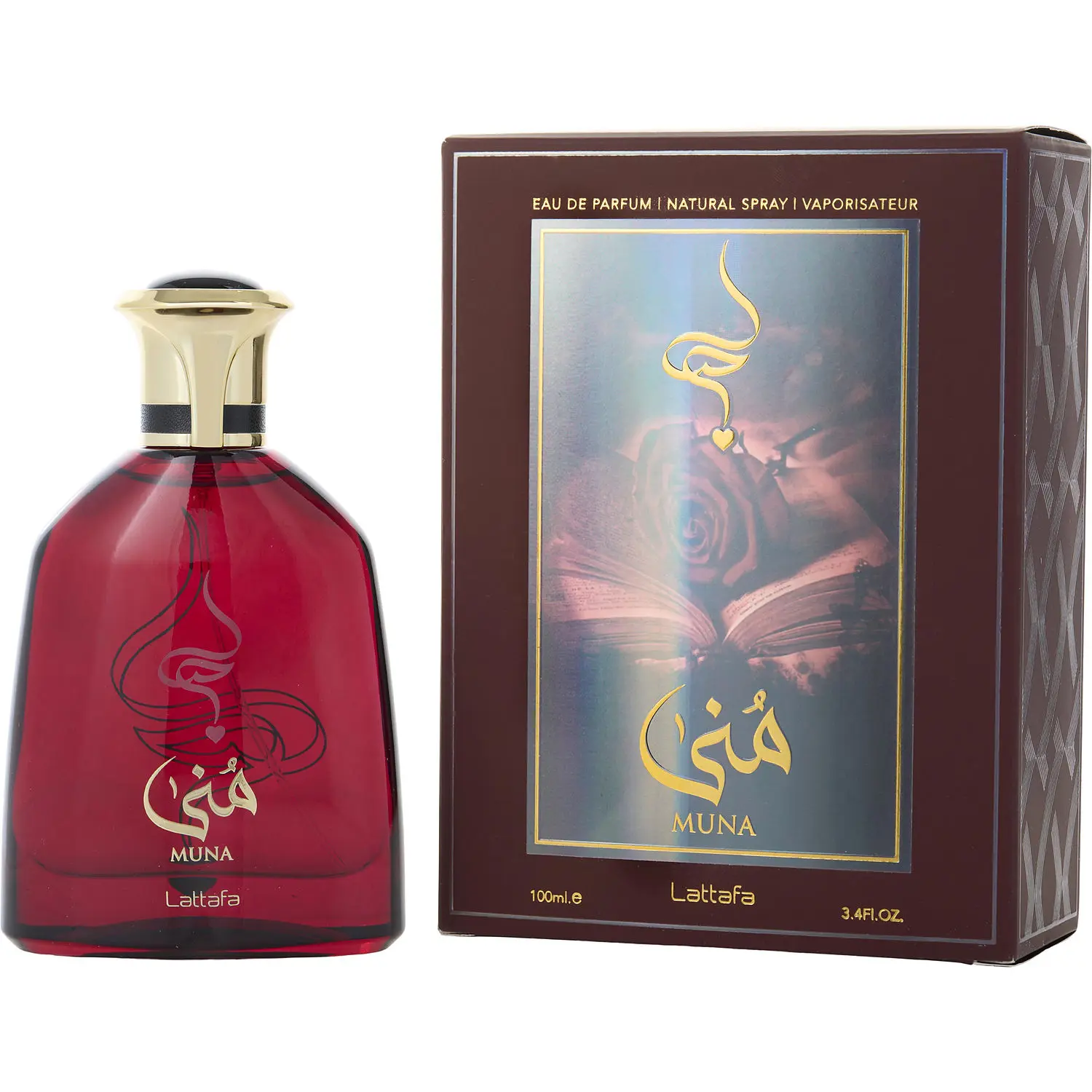 Lattafa Muna By Lattafa Eau De Parfum For Unisex