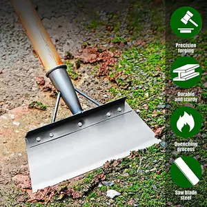 Heavy-Duty Stainless Steel Trowel for Gardening - Versatile Weeding Shovel & Scraping Spatula for Outdoor Chores - Durable Design for Yard & Farm Maintenance - No Handle Included, Labor-Saving Gardening Trowels