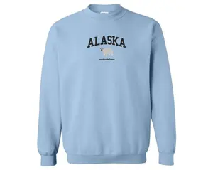 Alaska Embroidered Sweatshirt Unisex