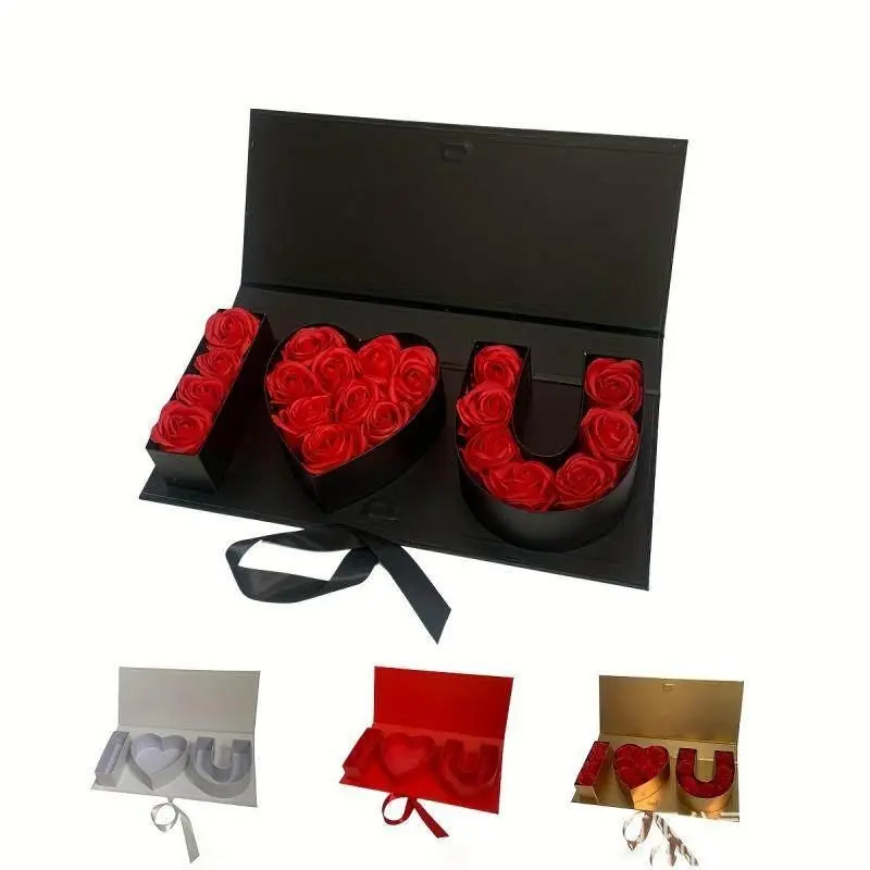 DIY Valentine's Day Qixi Festival Gift Box Set, Bestselling Mother's Day Gift Bouquet Box, Perfect Birthday Favor, Unique Gift Idea for All Occasions