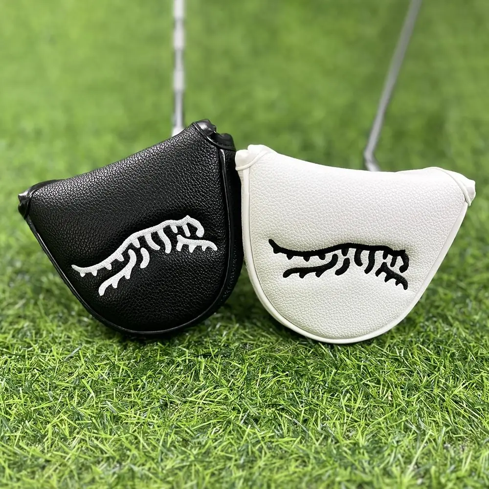 Abstract Tiger Pattern Golf Club Head Cover, 1 Count Golf Putter Cover, Golf Fashion Club Cover, Golf Club Protective Cover, Golf Accessories, Golf Gear, Golf Gift Accessory, Golf Supply
