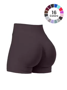 Women's Seamless Lift Shaping Fitness Shorts, Comfortable Gym Wear, Activewear, Enhance Flexibility, Perfect Fit for Workout & Sports Clothing, High Waist, Seamless Design