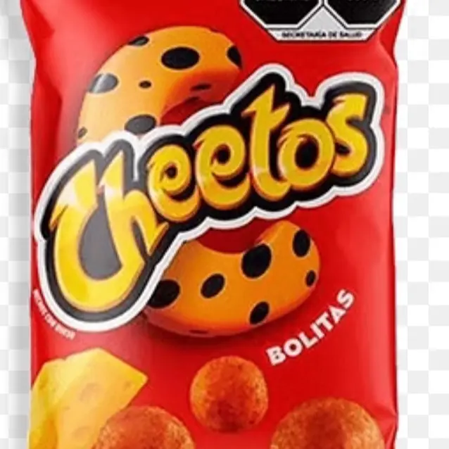 Cheetos Bolitas Cheese & Chili Mexican Snack Pack of 4 (3.88 oz Each)