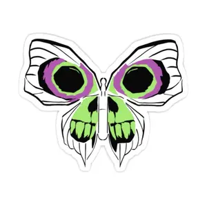 Jinx butterfly bomb sticker