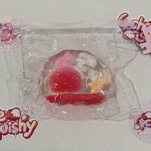 MissWu Squishy TabaSquishy Toy Handmade Squishy Stress Relief Toys Taba squishy - Lychee Squishy