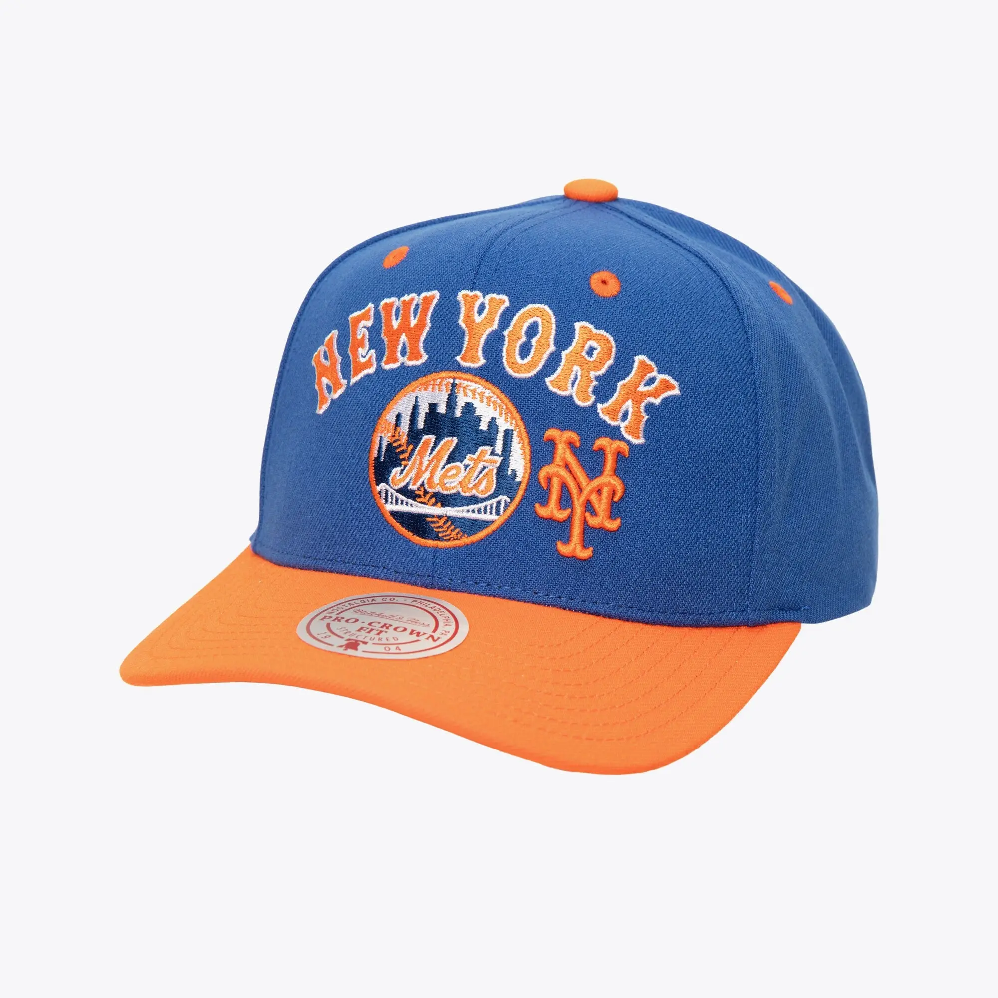 MENS MITCHELL & NESS MLB ALL IN 2.0 PRO SNAPBACK METS - BLUE