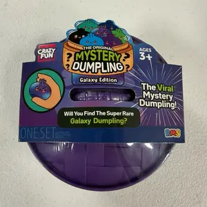 Crazy Fun The Original Mystery Dumpling Galaxy Edition Squishy Toy Surprise Collectible Blind Pack Ages 3+ Sensory Squish Toy Galaxy Dumpling Mystery Figure Kids Toy Gift 9254118