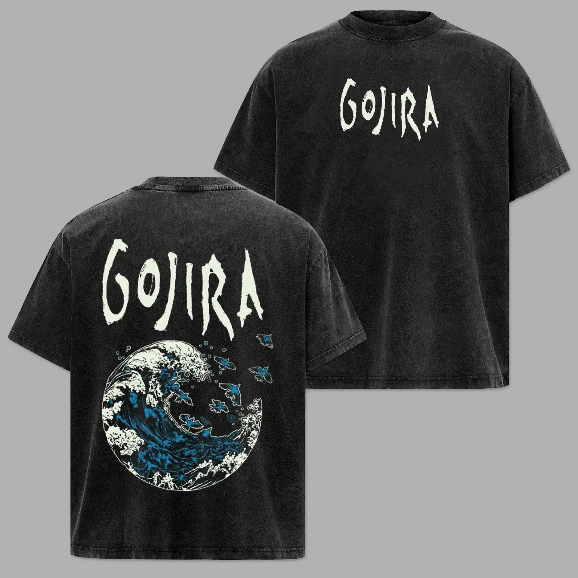 Gojira Washed T-shirt , Metal Music Shirt , Our Time is Now , MagmaT-Shirt, World Tree. Heavy Music, Hoodie Unisex Heavy Metal Fan Gift, graphic streetwear t-shirt gift Menswear Top Crewneck Shortsleeve Casual, Tshirt, Relaxed Fit
