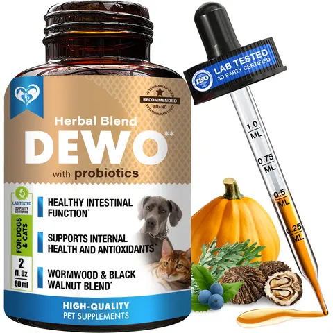 Beloved Pets Natural Cleanse Probiotic Support - Cat & Dog Digestive Remedy Supplement with Enzyme + Probio, Daily Canine Wellness, Gentle Effective Care, Immune Boost, Suitable for All Breeds and Sizes