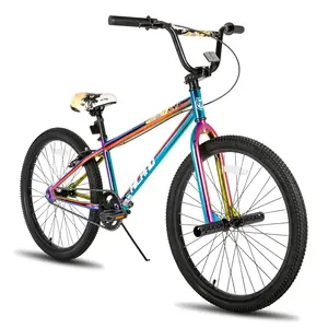 24 26 inch  Bike for for Teen Bike and Adult Bikes, Beginner-Level BMX to Advanced Riders with 2 Pegs
