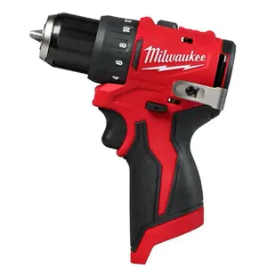 Milwaukee M12 12V Lithium-Ion Subcompact Brushless Cordless 3/8 in. Drill Driver with 275 in/lbs Torque & Metal Ratcheting Chuck Tool-Only