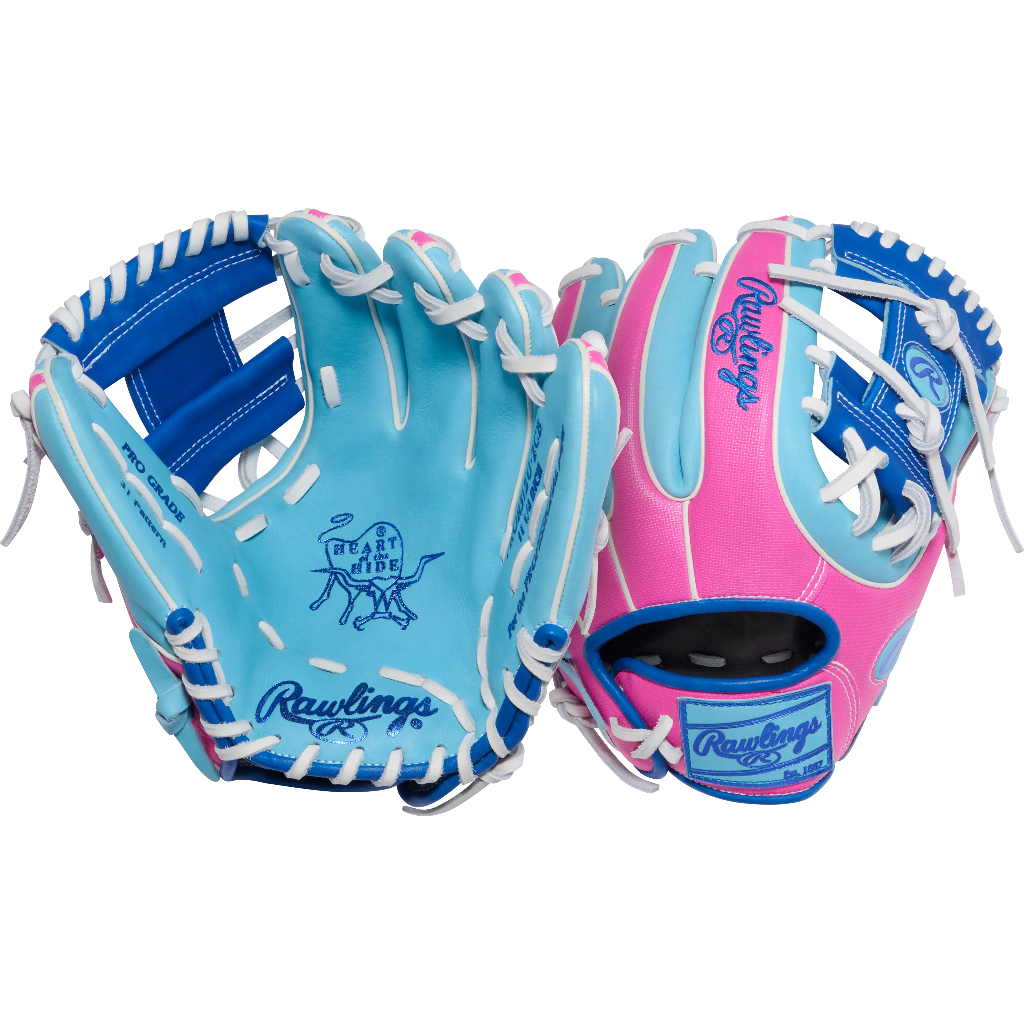Rawlings April Heart of the Hide 11 1/4" Baseball Glove PROR312U-2CB