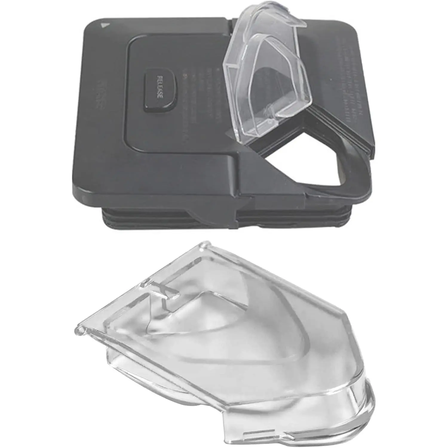Pour Spout Cover  for  Blender Lid,  Spout Cover for  Blender 72 oz Square Pitcher, Suitable for NJ600-NJ602 and BL500-BL781, Clear