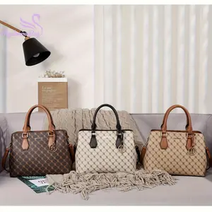 Bags&suitcases Women Leather Handbags Top Handle Satchel Purses Medium