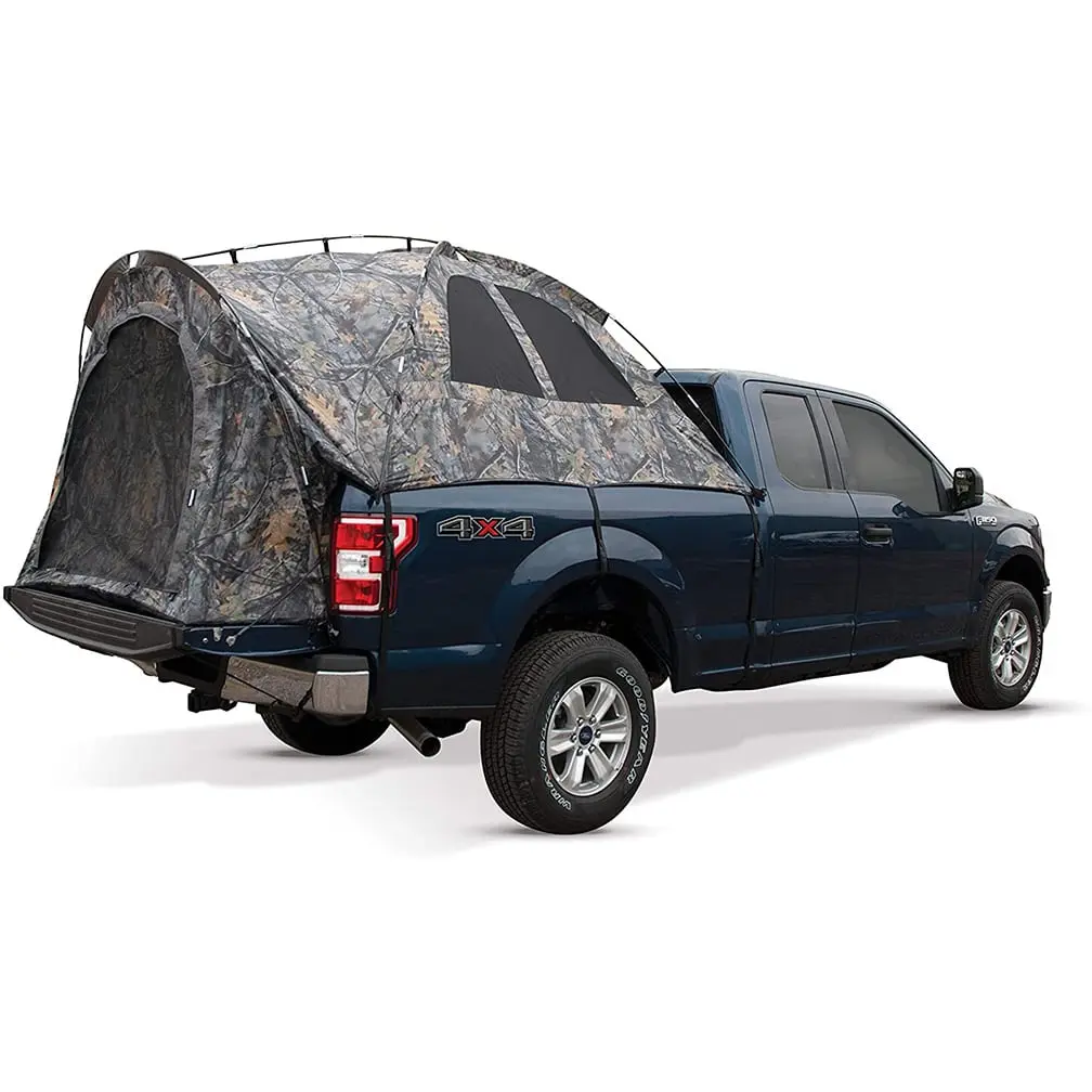 212 MAIN Napier 19166 Backroadz 19 Series Camo Compact Short Truck Tent - Easy Setup, Portable, Outdoor Backyard Option for Camping & Hiking, Easy Setup Tents, Tent Outdoor