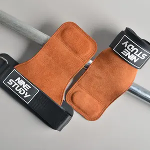 Pull-up boost belt Deadlift fitness gloves Palm guard horizontal bar anti-release wrist strap Bench press pull back wrist guard leg meridian relaxation