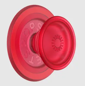 PopSockets MagSafe PopGrip - Blanchette Red, Magnetic Cellphone Mount, Smartphone Stand, Stylish Mobile Phone Accessories, Tech Accessories, Stylish Accessories
