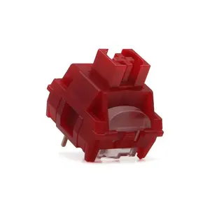 Flame Red Switch 45g Linear Pre-Lubed 5 Pins HotSwap Switches For Mx Gaming Mechanical Keyboard