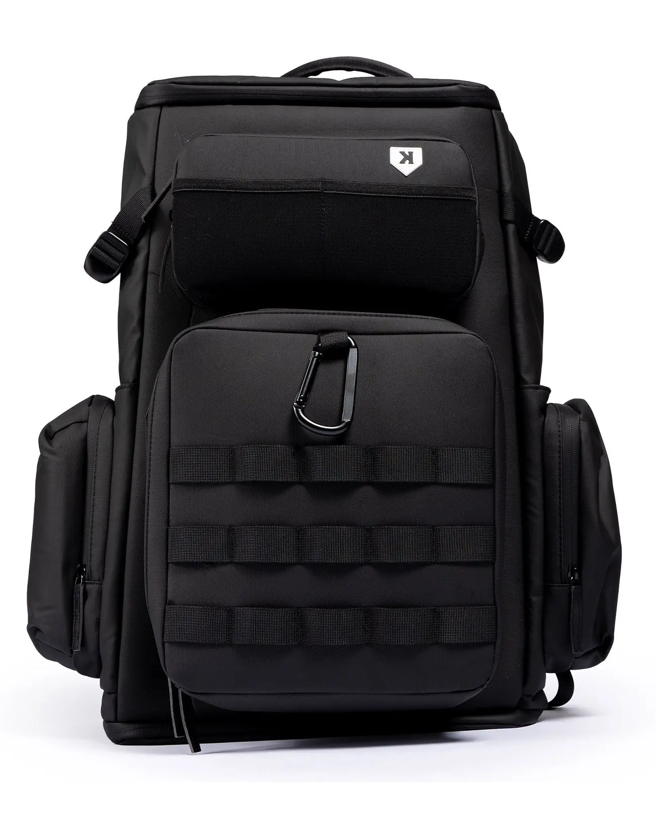 Baseball Backpack, Pitchers Only Shove Day, Black, XL 43L Pitching Bag, Holds 2 Bats, Laptop Sleeve, Cleat Compartment