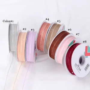 Organza Ribbon, 35 yards, 1 inch wide, Premium Quality - Various Colors
